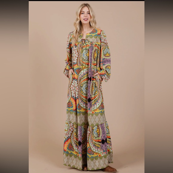 Bohemian Fabulous maxi dress - Picture 3 of 7